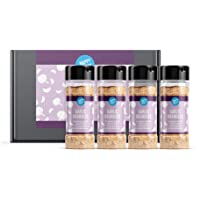 Los mejores  - Marca Amazon - Happy Belly - Ajo granulado- 4x55g